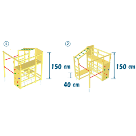 Complex joaca Blue Rabbit 2.0 Crossfit - imagine 5