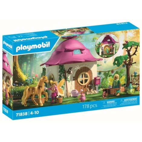 Playmobil Casuta Zanelor cu Unicorn Auriu - imagine 2