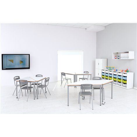 Set Mobilier Quadro 152 cu 12 containere - Moje Bambino - imagine 3