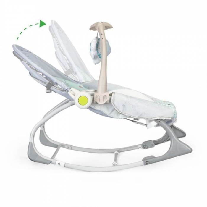 Balansoar 3 in 1 Ecotoys Elefant cu Vibrații - imagine 6