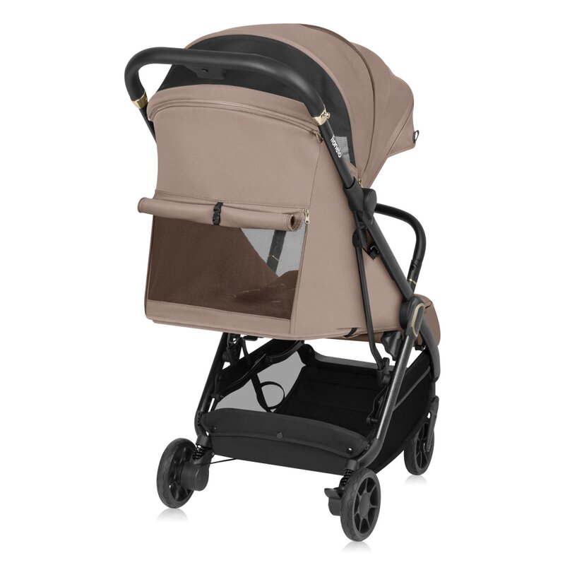 Carucior Sport Lionelo Bess Bej - 7.5kg Ultra-Light - imagine 2