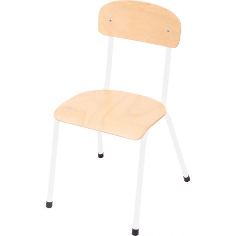 Scaun școlar Bambino Alb M3, Ergonomic