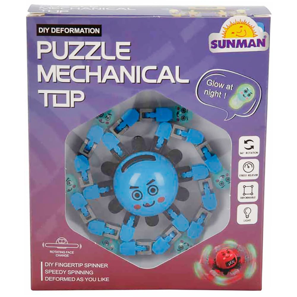 Fidget Spinner Transformabil Sunman | Jucărie Antistres