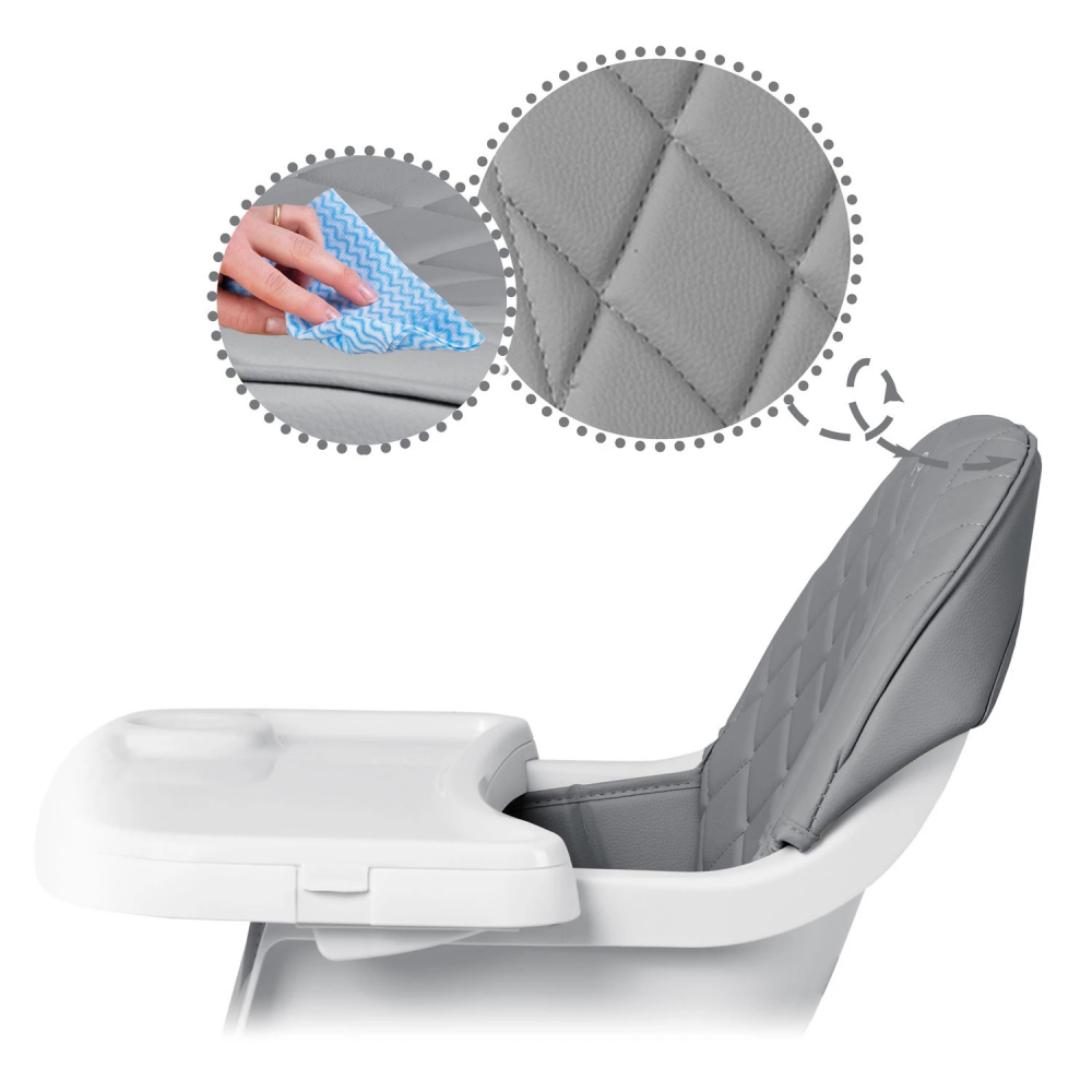 Scaun 3in1 Nukido Lilo Grey multifuncțional - imagine 4