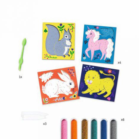 Set Margele Animale Djeco | Creativ +6 ani - imagine 5