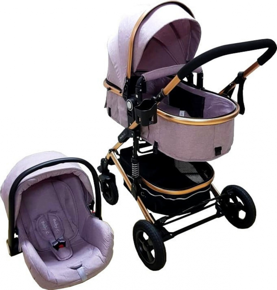 Carucior Baby Care PRO 531 3in1 Gri