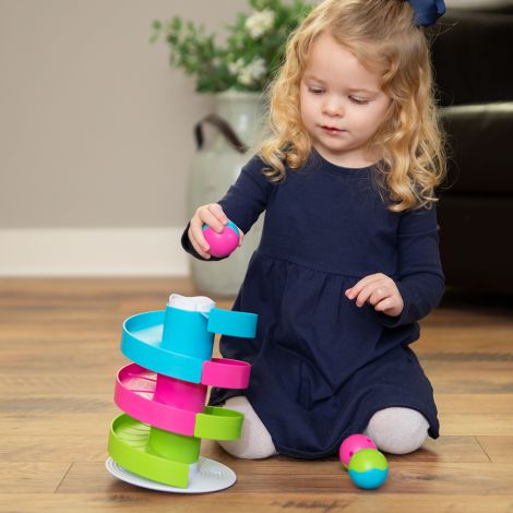Turnulet cu bile Wobble Run Fat Brain Toys - imagine 2