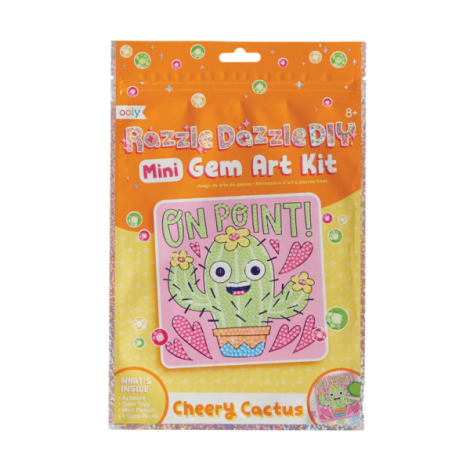 Ooly Mini Atelier DIY Diamante Cactus Creativ