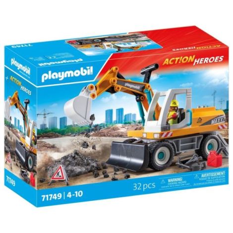 Playmobil Excavator Mare - Jucării Constructii - imagine 2