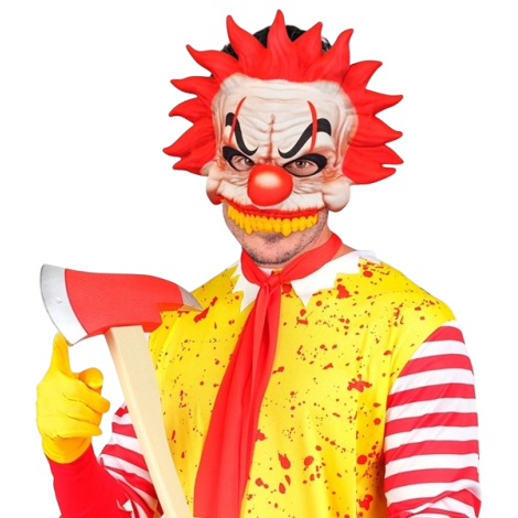Masca Clown Evil Widmann - Costum de Halloween - imagine 2