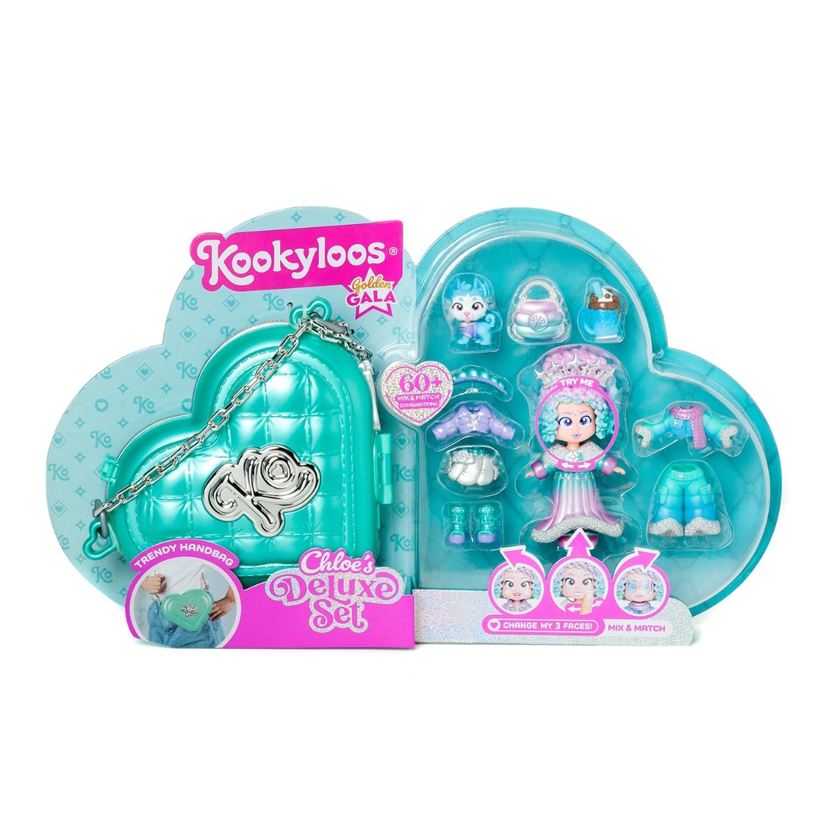 Set Kookyloos Chloe cu Papusa si Accesorii