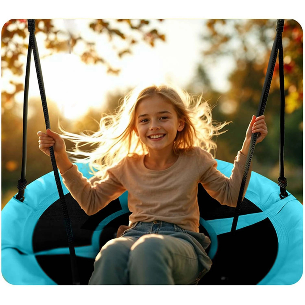 Leagan Cuib Neo-Sport 100cm Turquoise - Relaxare - imagine 4