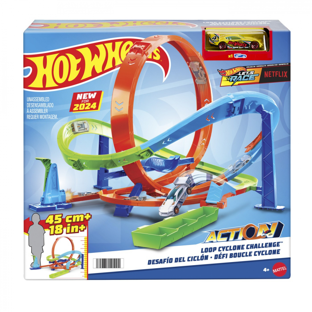 Hot Wheels Action Provocarea Ciclonului - Set Piste