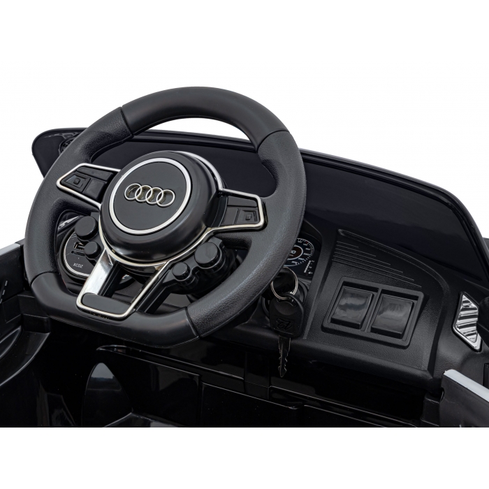 Masinuta Electrica Audi R8 Police 70W - imagine 6