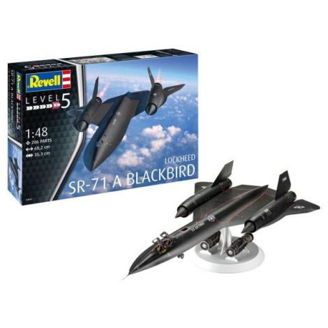 Revell SR-71 Blackbird 1:48 Machetă Expert - imagine 2