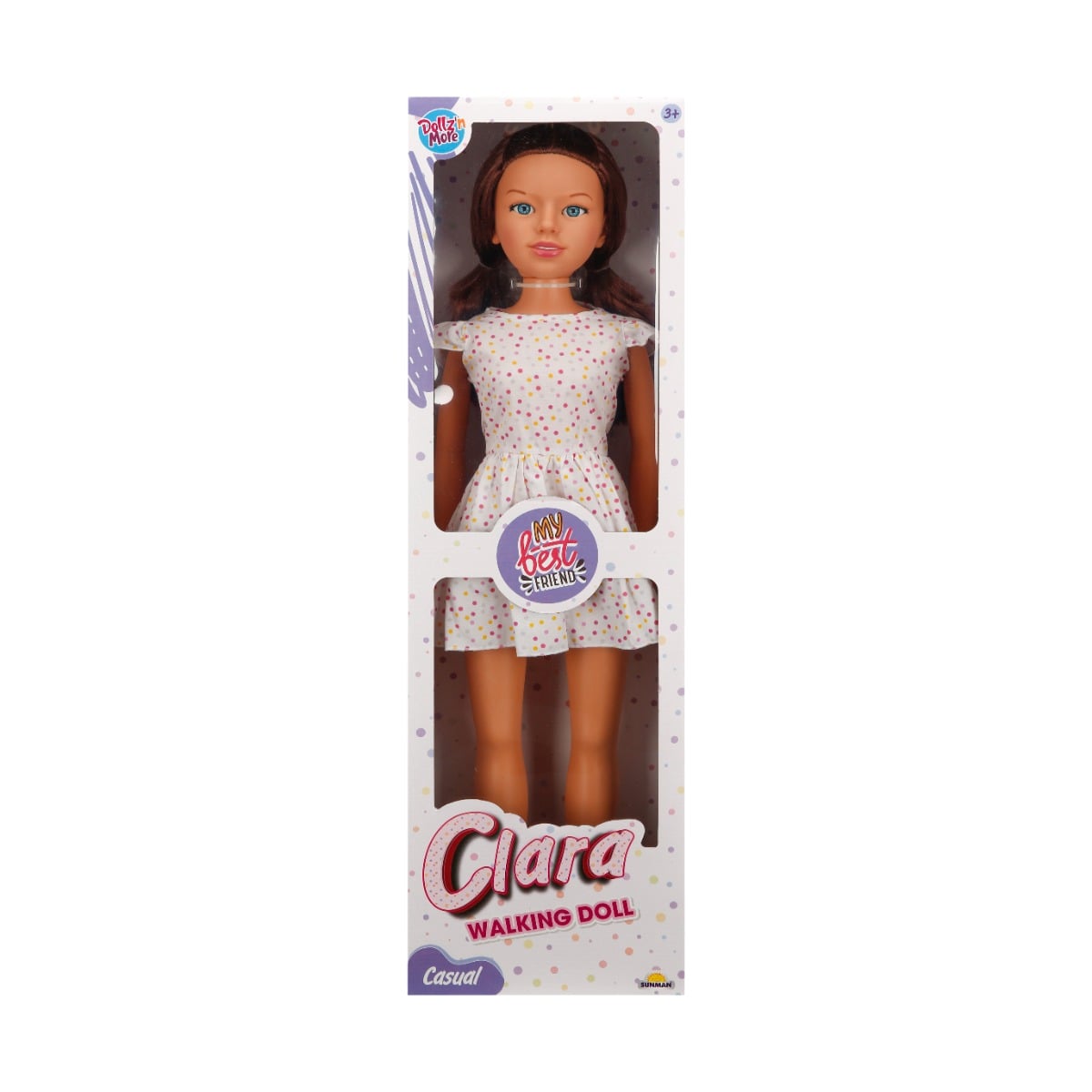 Păpușă Clara 80 cm Casual Dollz n More
