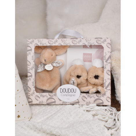 Set Iepuras Doudou et Compagnie - Prietenul bebelusului - imagine 4