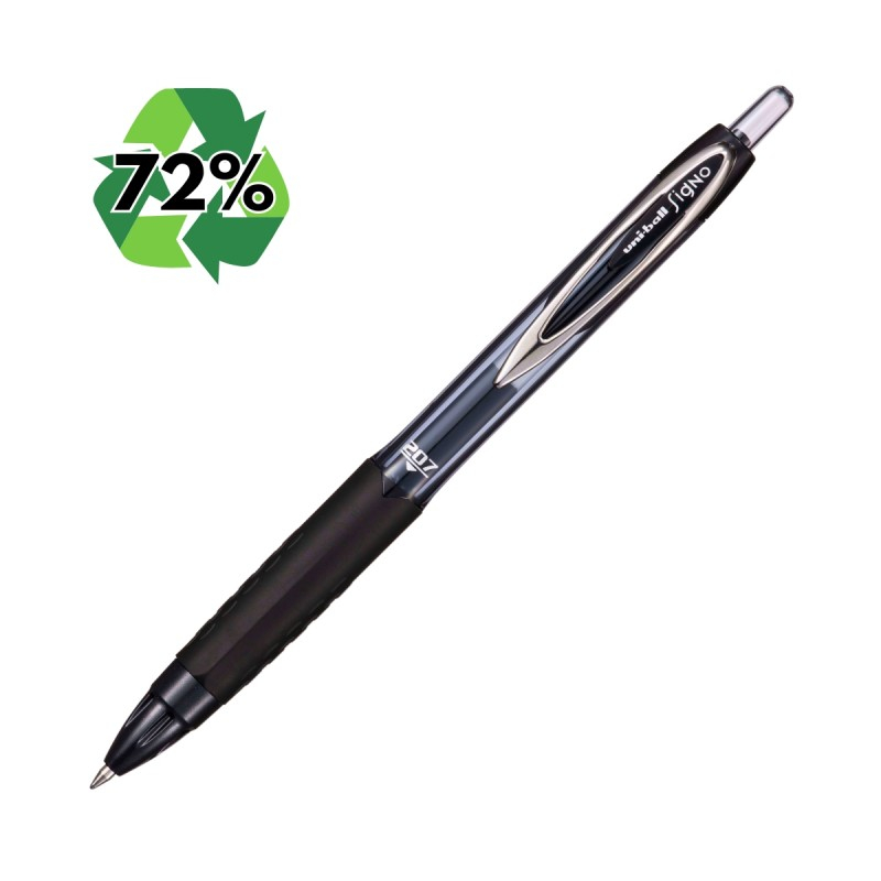 Pix Uni-ball Signo UMN-207E, 0.7mm, Eco, Negru