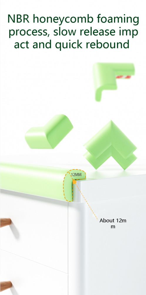 Rola Protectie Little Mom Soft Green, 4m - imagine 2