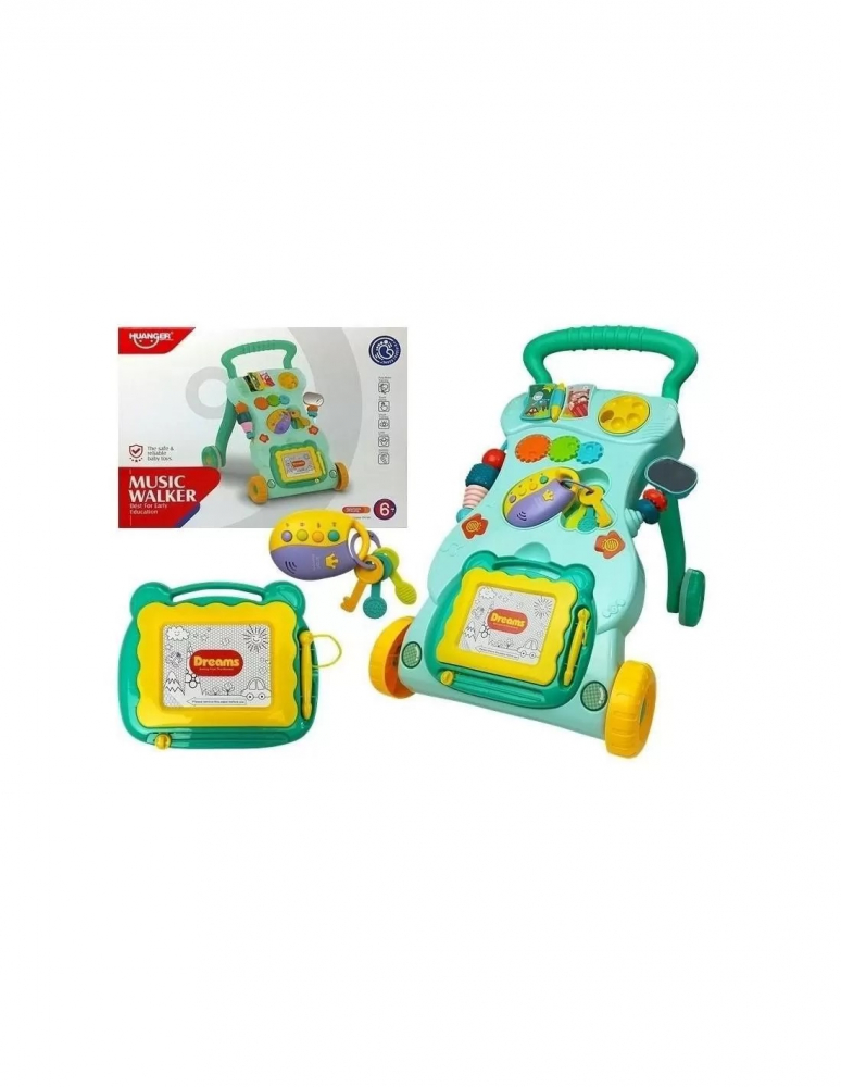 Antepremergator Turcoaz cu Activitati LeanToys