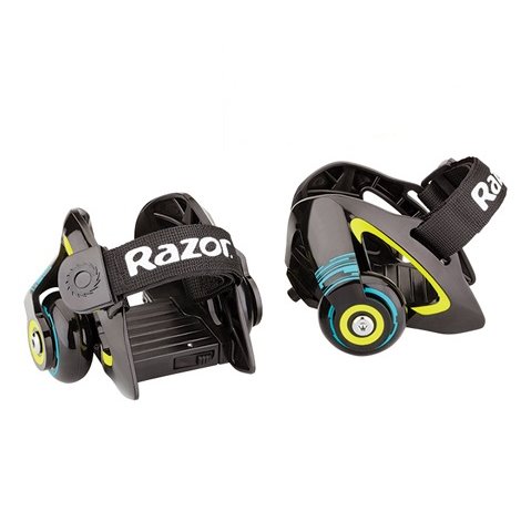 Razor Jetts Verde Role cu Lumini pentru Copii