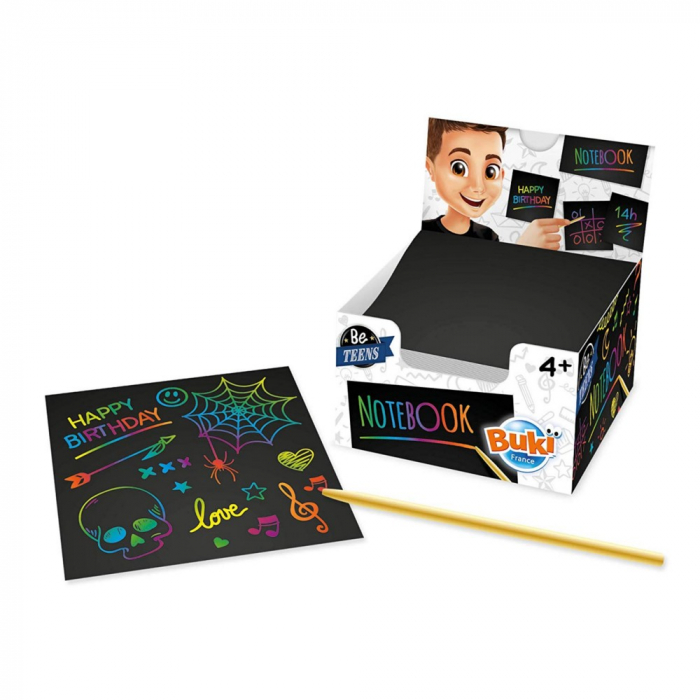 Set Razuieste si Descopera Buki France | Joc Creativ