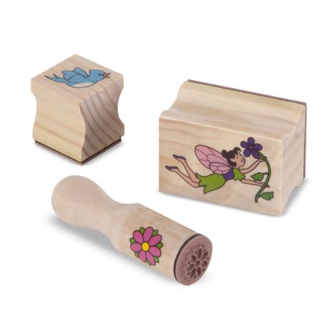 Set Stampile Gradina Zanelor Melissa & Doug - imagine 2