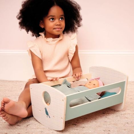 Papusa Sophie Djeco | 32 cm cu Par Roscat - imagine 2