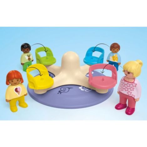 Playmobil Junior Carusel - Jucărie Colorată - imagine 5