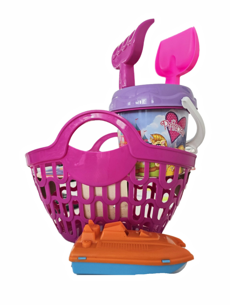 Set Plajă Beach Pink Dede cu Cosulet