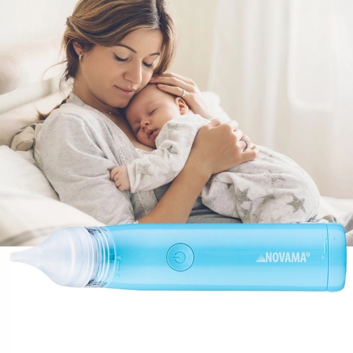 Aspirator Nazal Electric Novama Pingo Spark Albastru - imagine 8