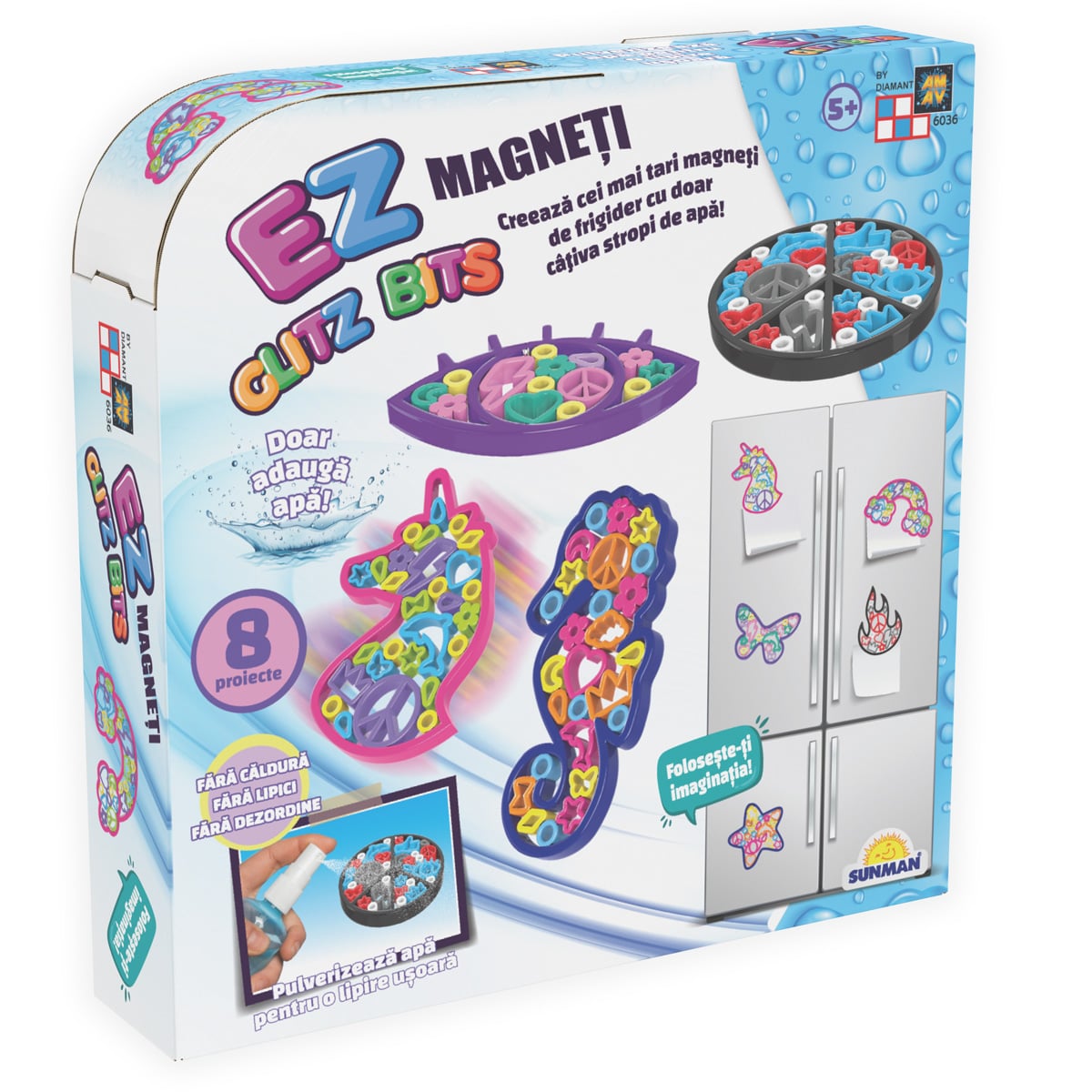 Set Creare Magneti Ez Glitz Bits | Joc Creativ
