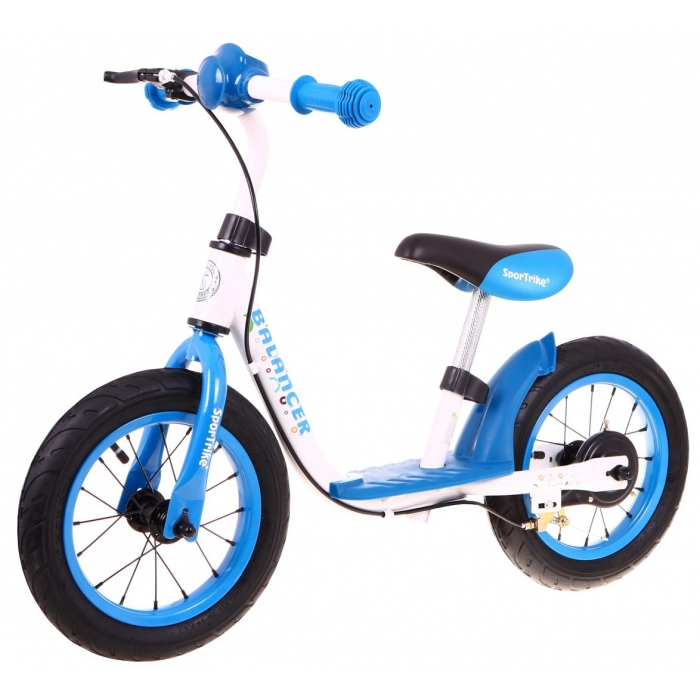 Sportrike Balancer Bike Albastru cu Frână și Roți Gonflabile - imagine 2
