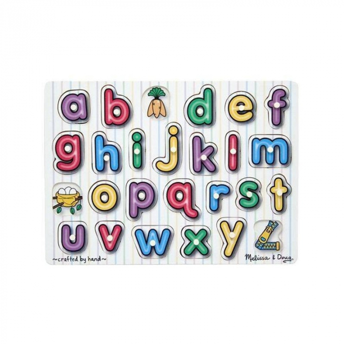 Puzzle Lemn Alfabet Melissa & Doug Educational