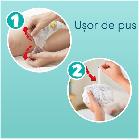 Scutece Chilotel Pampers Pants 3 (6-11kg), 29 buc - imagine 6