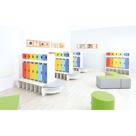 Set Vestiare Chameleon 6 Alb Moje Bambino - imagine 2