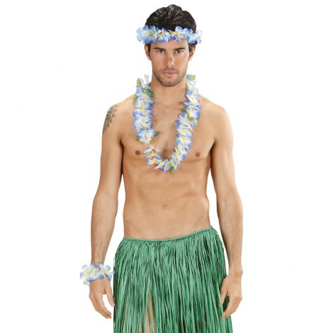 Set Hawaii Luau 4 Culori - Widmann Italia - imagine 4
