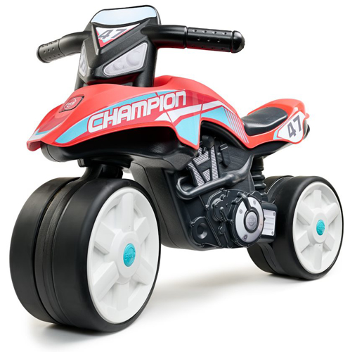 Falk Street Champion Rosu Motocicleta Copii 2-5 Ani