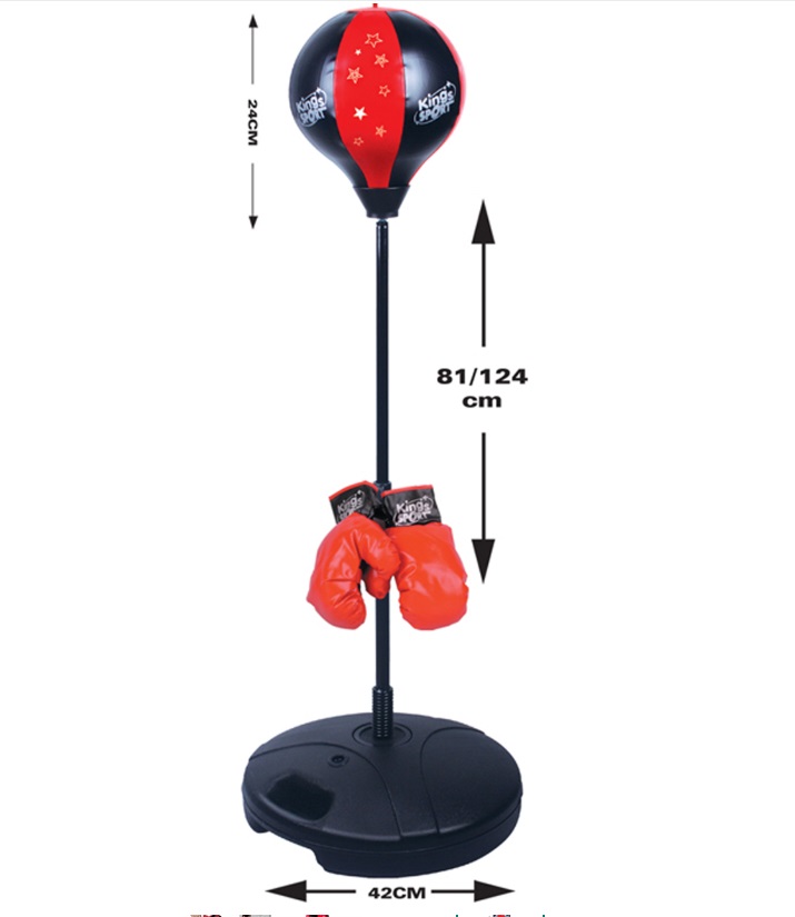 Set Box Copii Matadi cu Stand Reglabil - imagine 4