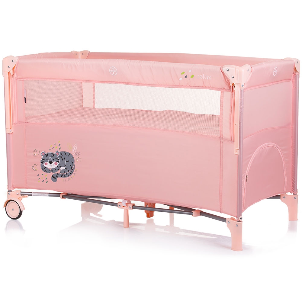 Patut pliabil Chipolino Relax Flamingo Tiger