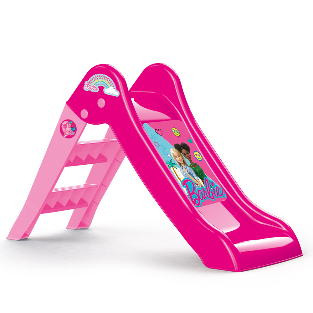 Tobogan Barbie Primul Tobogan - Jucărie Exterior Sigură - imagine 3
