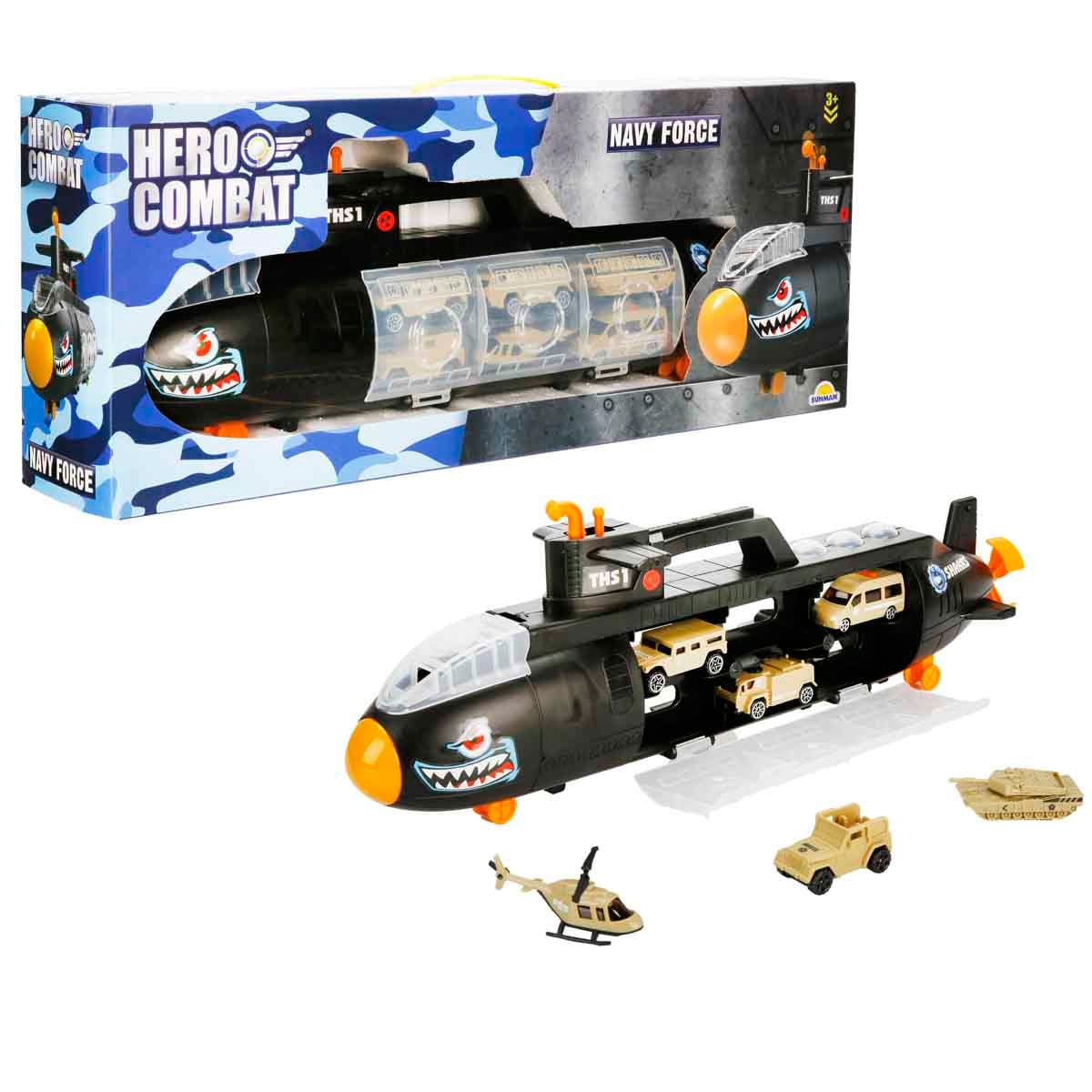 Submarin Militar Hero Combat Set Flotă