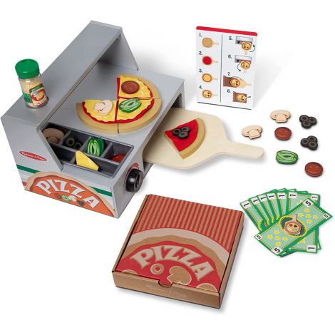 Set Cuptor Pizza Melissa & Doug, Joc de Rol