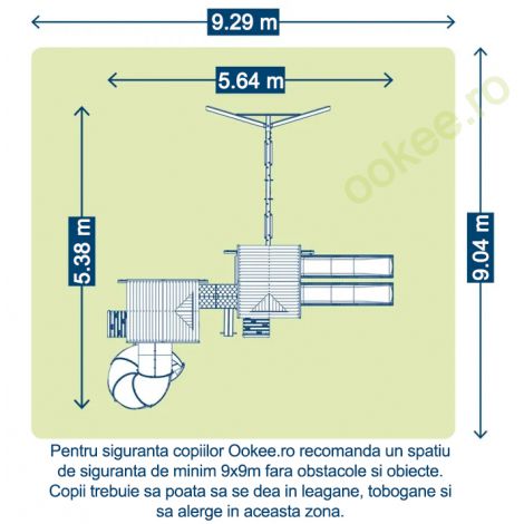 Complex Joacă Kingsbridge Kidkraft Cedru Premium - imagine 5