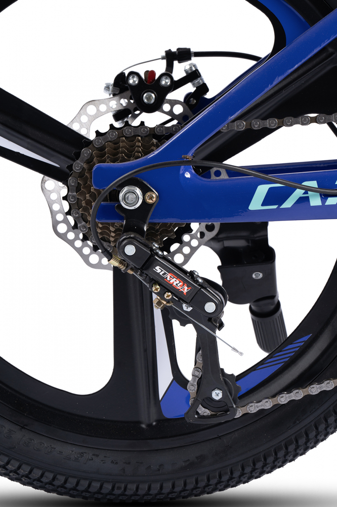 Bicicleta MTB Carpat 20" Albastru 7 Viteze - imagine 6