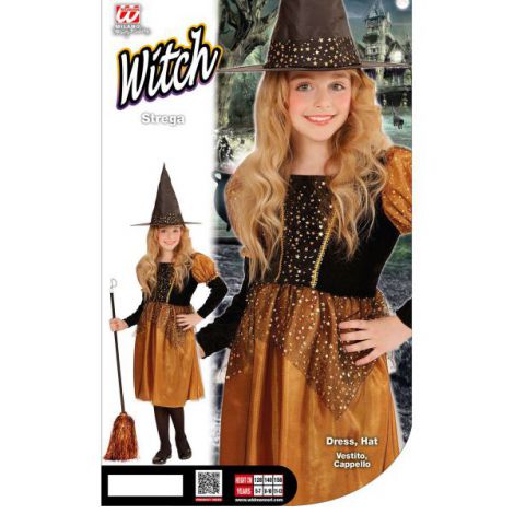 Costum Vrăjitoare Elegant Widmann Copii - imagine 2