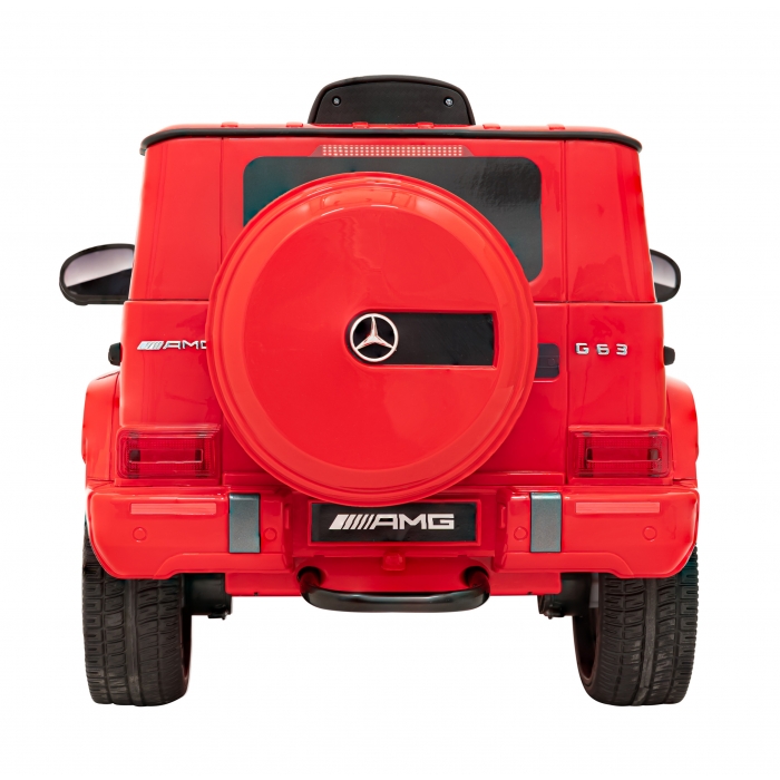 Masinuta Electrica Mercedes AMG G63 50W Rosu - imagine 6