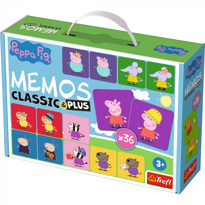 Joc Memos Peppa Pig Trefl | Dezvoltă Memoria