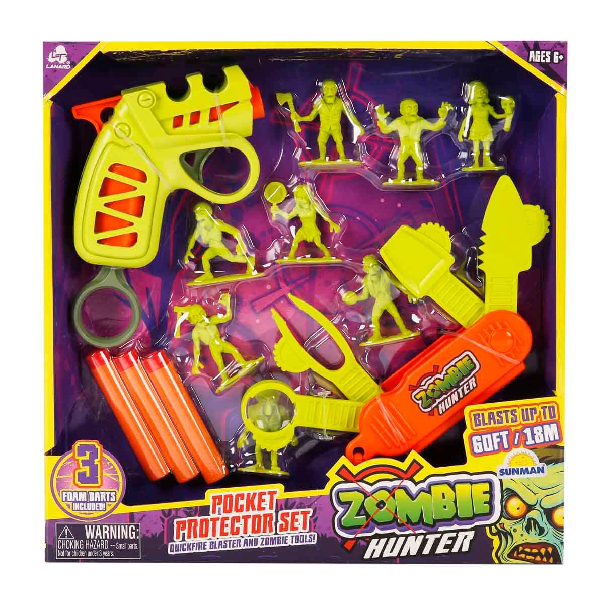 Set Lanard Pocket Protector Zombie Hunter