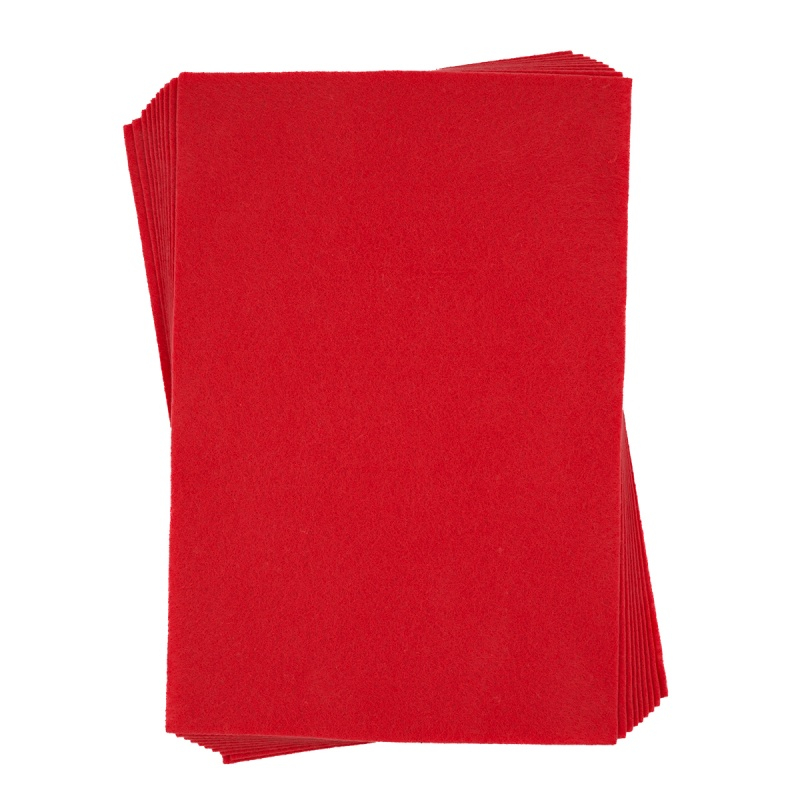 Coli Fetru A4 Colorart Rosu - Ideal Lucru Manual